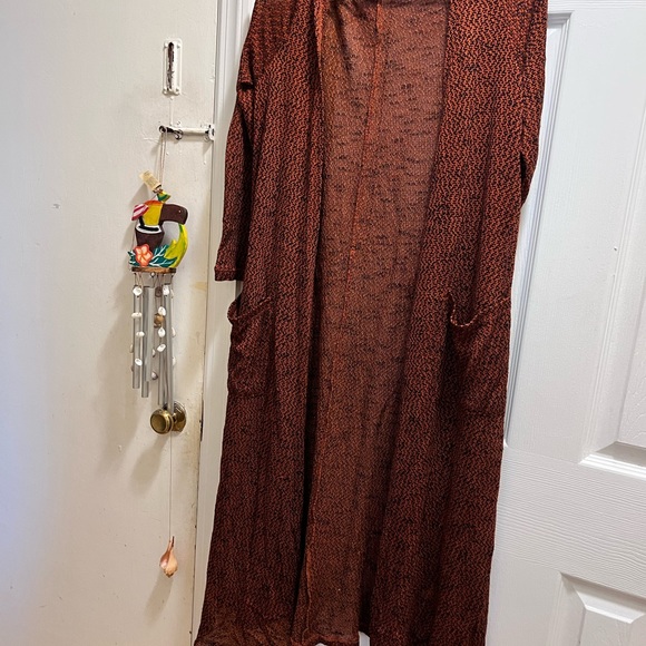 LaLa Rue Duster Small NWOT - Picture 2 of 9